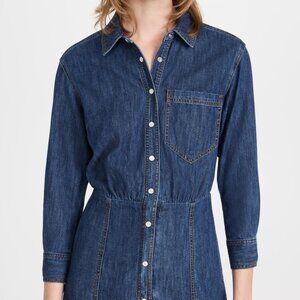 Veronica Beard Women's Denim Keston Mini Dress US Size 14 - New with Tags